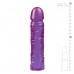 Crystal Jellies Classic Dildo - Paars