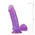 Crystal Jellies - 7 Inch Ballsy Cock With Suction Cup