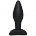 Zwarte Siliconen ButtPlug