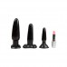 3 delige Butt plug set