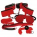 Uitgebreide Bondageset - Rood