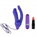 Dubbele Realistische Vibrator - Paars