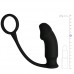 Cockring Met Anaal Dildo - Zwart