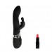 Sweet Smile Blacky Rabbit Vibrator - Zwart