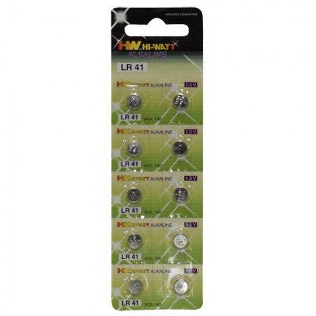 Knoop Batterijen - 10 stuks (LR41)