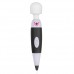 Pixey Mini Wand Vibrator - Zwart