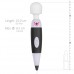 Pixey Mini Wand Vibrator - Zwart
