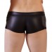 Wetlook Boxer Met Netstof En Rijgdetail