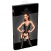Wetlook Jarretel Korset Met Borduursels