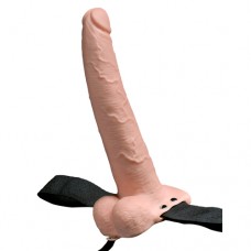 Holle Vibrerende Strap-On 23 cm - Light