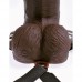 Holle Vibrerende Strap-On 19 cm - Dark