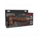 Holle Vibrerende Strap-On 19 cm - Dark