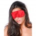 Satijnen Love Mask - Rood