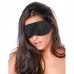 Satijnen Love Mask - Zwart