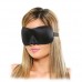 Satijnen Love Mask Deluxe - Zwart