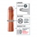 Realistische penissleeve - Huidkleur