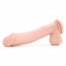 Huidkleurige Dildo met zuignap