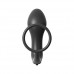 Ass-Gasm Cockring met Vibrerende Buttplug