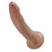 King Cock Realistische Gebogen Dildo - 20 cm