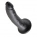 King Cock - 18 cm, zwart
