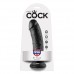 King Cock - 20 cm, zwart