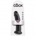 King Cock - 23 cm, zwart