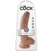 King Cock Dildo Met Ballen - 25 cm