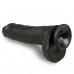 King Cock 27,5 cm Dildo met Ballen - Zwart