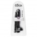 King Cock 27,5 cm Dildo met Ballen - Zwart