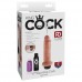 King Cock Squirtende Dildo - 19 cm