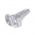 King Cock Realistische Dildo Met Ballen - Clear 4
