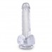 King Cock Realistische Dildo Met Ballen - Clear 6