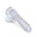 King Cock Realistische Dildo Met Ballen - Clear 6