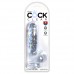 King Cock Realistische Dildo Met Ballen - Clear 6