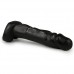 All Black Realistische Dildo 22 cm - Zwart