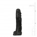 All Black Realistische Dildo 22 cm - Zwart