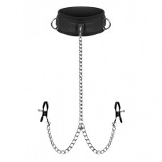 Submission Halsband Met Tepelklemmen
