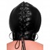 Bondage Hood Hoofdmasker Met Ritsen