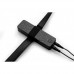 Power Pegger Dubbele Strap-On Vibrator - Zwart