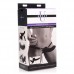 Power Pegger Dubbele Strap-On Vibrator - Zwart