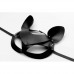 Bad Kitten - Zwart Leren Masker