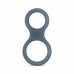 Siliconen Cockring En Ballstretcher - Grijs