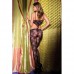 Open Lingerie Catsuit Met Bloemendesign