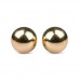 Easytoys Ben Wa Ballen 25 mm - Goudkleurig