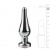 Metalen buttplug