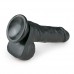 Realistische Dildo Zwart - 17,5 cm