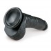 Realistische Dildo Zwart - 20 cm