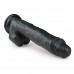 Realistische Dildo Zwart - 26,5 cm