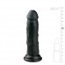 Realistische Dildo Zwart - 15,5