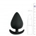 Anker buttplug - zwart, small